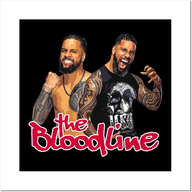 The Bloodline | The Usos Wall Art by elmejikono